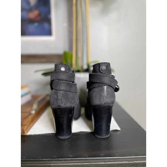 rag & bone Harrow Boot Asphalt Waxy Womens Size 38.5 - Picture 9 of 12